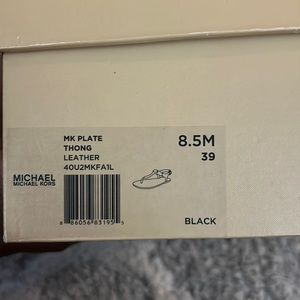 Micheal Kors Sandals, Black Womens 8.5